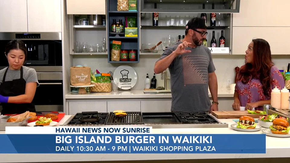 Hawaii News Now - Supporting Hawaii ranchers with Big Island Burger in Waikiki