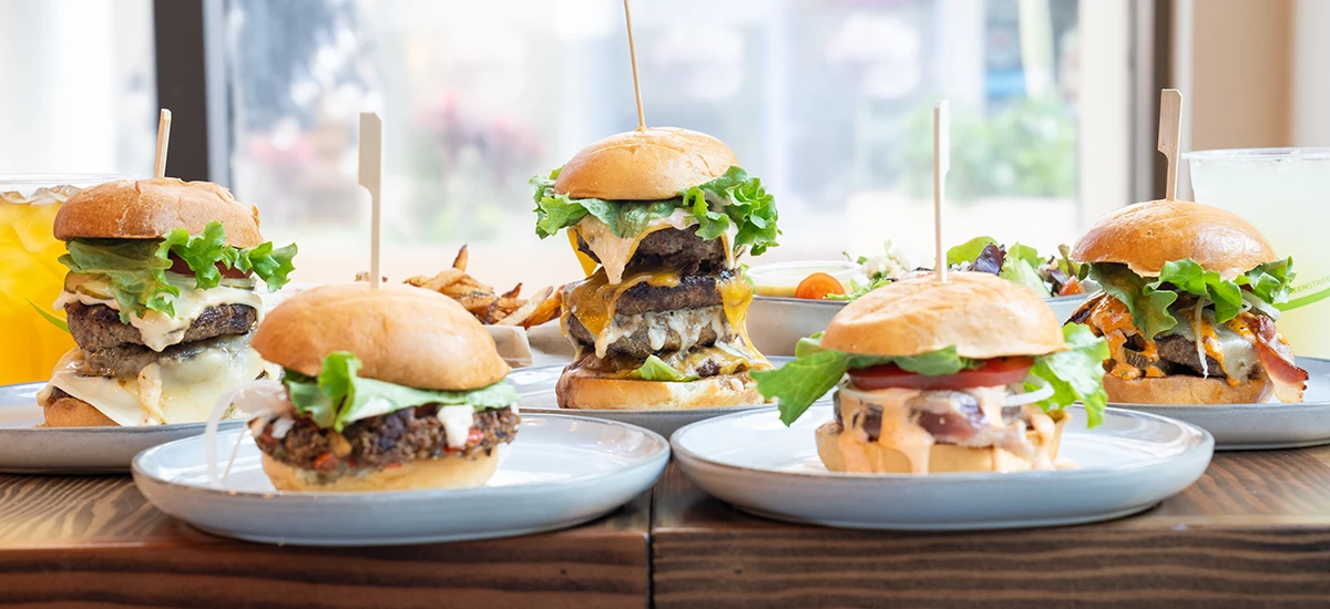 burger lineup