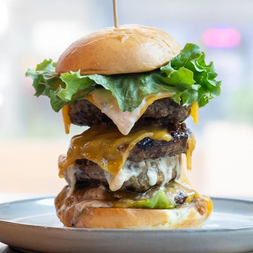 The Knockout 4 Patties & 4 Cheese
