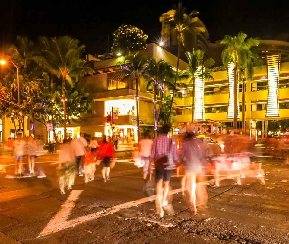 waikiki night